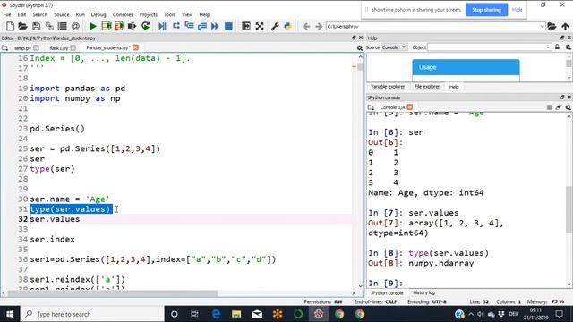 PANDAS BASICS FOR DATASCIENCE AND MACHINE LEARNING