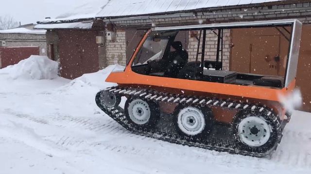 Гусеничный вездеход Лис | Первый выезд смотреть онлайн