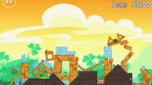 Angry Birds Seasons Go Green, Get Lucky Walkthrough Level 1-6