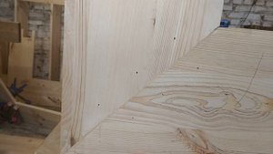 Умный и полезный совет столярам.Как склеить широкий и длинный щит под 45 градусов простым способом.