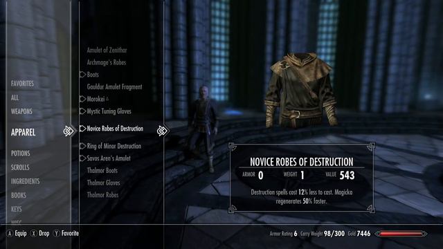 How to get Archmage's Robes item - Skyrim Special Edition смотреть онлайн