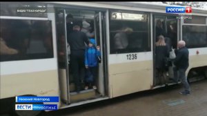 Нижегородцы жалуются на переполненный общественный транспорт
