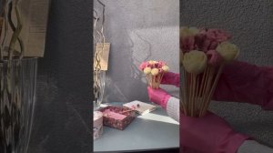 Букет из шоколадных цветов. Мастеркласс.