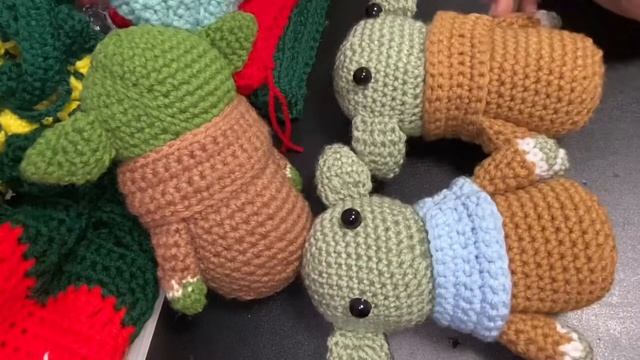Crochet Baby Yoda Amigurumi Inspired | Tutorial Soon смотреть онлайн