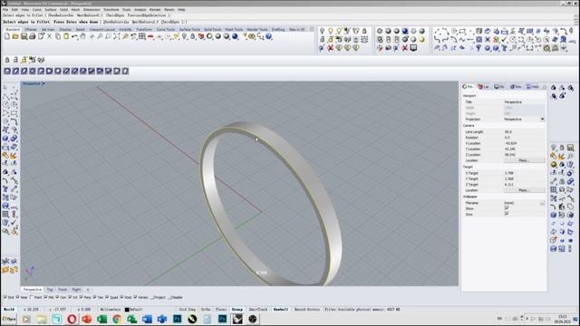 Текстура на кольце: Rhinoceros Урок - 6 смотреть онлайн
