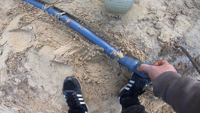 15 Супсех. Анапа. Монтаж канализации. Ввод коммуникаций в дом. Обратная засыпка цоколя. смотреть онлайн