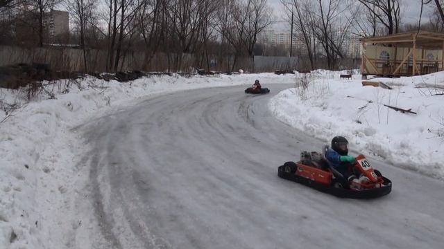 6 этап 3 заезд Пятерка УСЦ Перово 01 02 2015 камера 1 смотреть онлайн