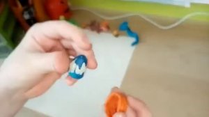 Легенды дракономании из пластилина часть 1