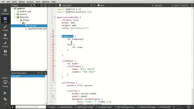 QML Templates, the ScrollView - Udemy preview смотреть онлайн