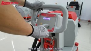 Эксплуатация поломоечной машины Bennett Smart s510