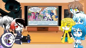 Реакция Сансов из разных АУ на комикс MLP (Роза жизни) 6 часть