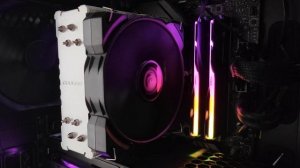 Работа вентилятора кулера Cougar Forza 50 Essential на MAX оборотах 2173 rpm