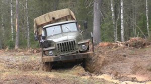 Урал на бездорожье!!! Непредвиденная поломка.