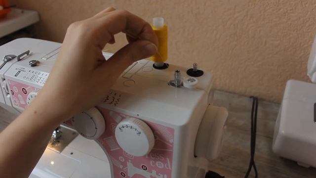 Как намотать нитку на шпульку