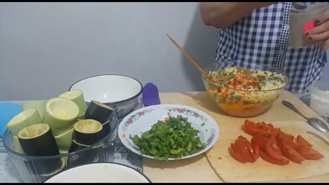 Фаршированные стаканчики из овощей. Очень вкусный рецепт смотреть онлайн