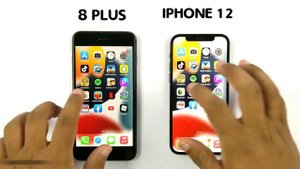 iPhone 12 Vs iPhone 8 Plus | SPEED TEST