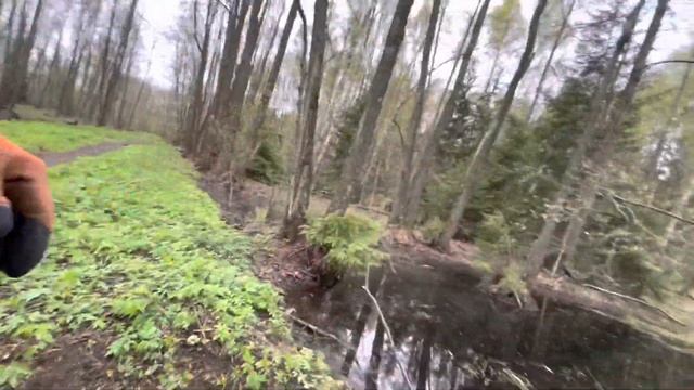 Прокапал "пролив", купил новые грабли, отремонтировал лопату. Бушкрафт. Bushcraft. 丛林船. смотреть онлайн