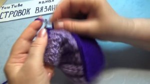 ЦВЕТНЫЕ ТАПОЧКИ БЕЗ ШВОВ .МАСТЕР КЛАСС #315