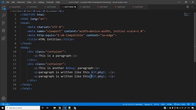 HTML HTML Entities   Web Development #web  #webdevelopment,#JavaScript,#amandhattarwal,#webdesignin