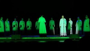 Праздничный мужской хор Московского Данилова монастыря. Город Ухта. 25 апреля 2015 года. 2.