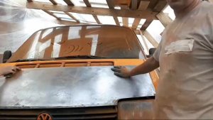 Готовим Т4 к покраске. Кузовной ремонт.
