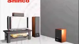 1 Проверка Акустики  5 1  TEST SHINCO 5 1