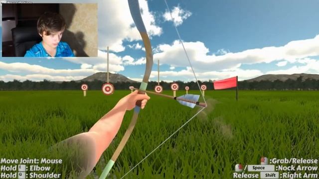 СТРЕЛЯЕМ из ЛУКА! Кто из нас лучше стреляет?!? Девочки vs Мальчики! 10 из 10 попали в цель! смотреть онлайн