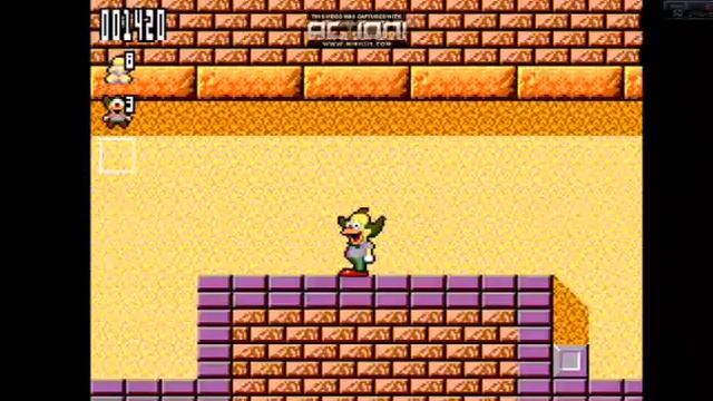 Krusty's Fun House - Gameplay - Master System смотреть онлайн