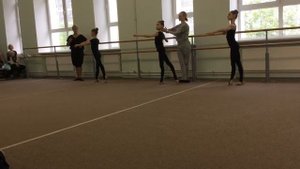 Открытый урок хореографии в художественной гимнастике часть 2