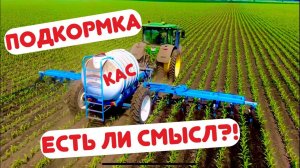 НАШ ОПЫТ МЕЖДУРЯДНОЙ ПОДКОРМКИ КУКУРУЗЫ КАСом