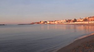 Winter on the beach at Santa Marinella, near Rome, Italy