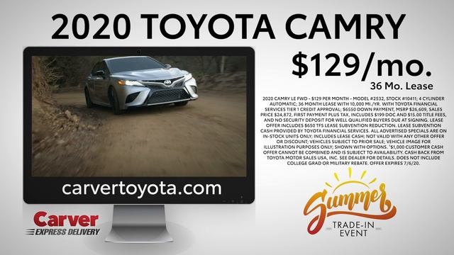 Summer Trade-In Event: Toyota Corolla & Camry смотреть онлайн