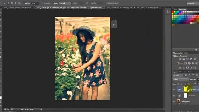 Color Effect With Curves - Latest Photoshop Tutorial