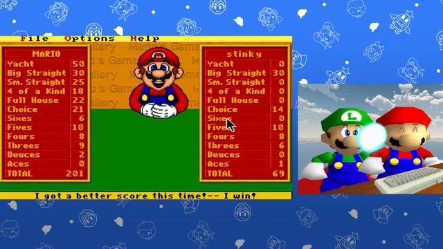 Video ends when Mario gets 1 IQ ft. Luigi смотреть онлайн