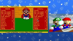 Video ends when Mario gets 1 IQ ft. Luigi