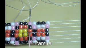 Бисероплетение. Как удлинить нить.  МК.