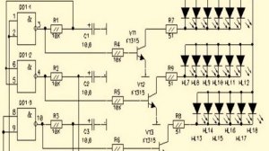 простая цветомузыка на светодиодах своими руками схема