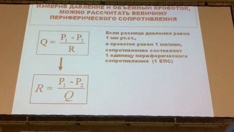 Гемодинамика 1. Лектор - Трубецкая Л. В.