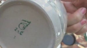 И снова "Будянский фаянсовый завод" . Прекрасные находки на барахолке.