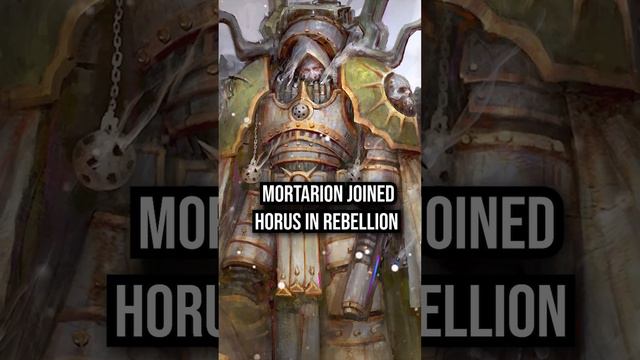 Mortarion kills his own Men #theamberking #warhammer #warhammer40k