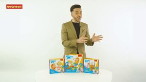 Настольные семейные игры БЕРЕГИСЬ, ЛАВА, ПРОВЕРКА НА МЕТКОСТЬ, УГАДАЙ-КА Bondibon