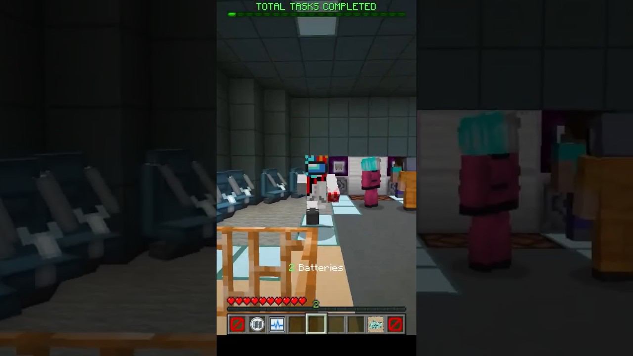 Он бежит за мной #minecraft #майнкрафт #amogus #амонгас #амонгасвмайнкрафт #edisonpts