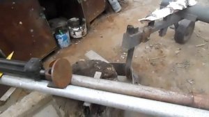 Начинаю делать гидравлический дровокол .