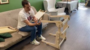 Видеообзор на НАПОЛЬНЫЙ станок с ЛАПКАМИ от Sokol frame