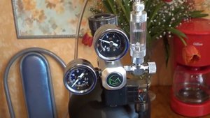часть 2 Сборка и установка баллонной системы СО2