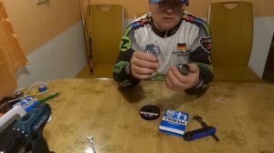 Счётчик для лески. Намотка шнура Shimano Pitbull 0,4 PE