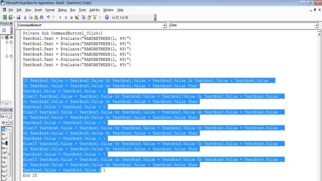 VBA Excel Lottery Numbers Generator Tutorial смотреть онлайн