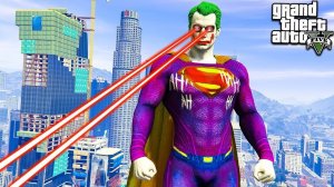 КАК СУПЕРМЕН СТАЛ ДЖОКЕРОМ В ГТА 5 МОДЫ! JOKER SUPERMAN ОБЗОР МОДОВ В GTA 5! ИГРЫ ГТА ВИДЕО MODS