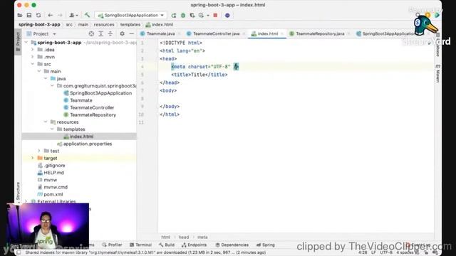 HOW do I write a SPRING MVC controller and its template?