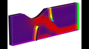 FSI Tutorial "Two valves": FlowVision 3.11.01 - Abaqus 2019 with using Co-simulation Engine